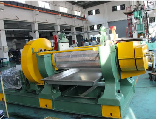 400MM الأسطوانة المطاط يضاعف معدات المطاط آلة خلط للسيليكون الصلب