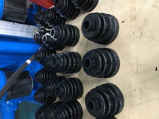 آلة صناعة المطاط المضغوطة 400 طن آلة معالجة المطاط لتغطية غبار المطاط للسيارات